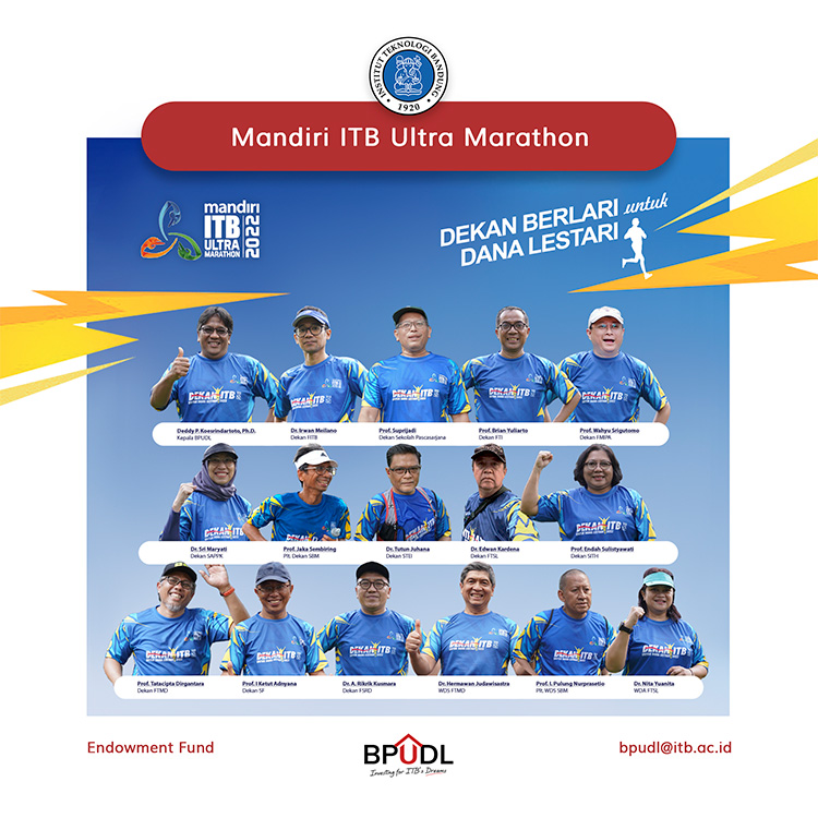 Dekan berlari untuk Dana Lestari vol 2